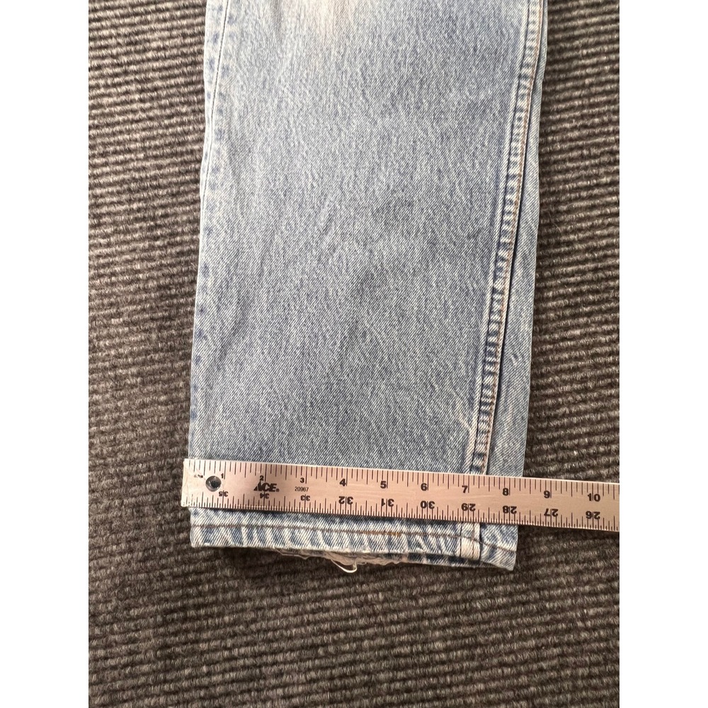 Vintage Levi's 501 Button Fly Jeans Mens 30x30 Light Wash Distressed USA Made - Picture 6 of 16